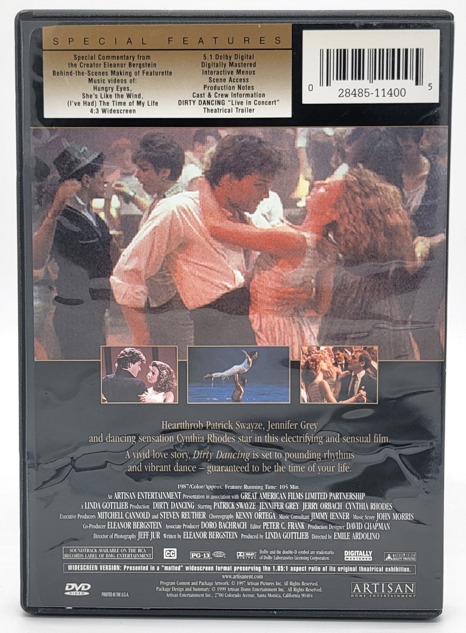 Dirty Dancing DVD Collector's Edition Steady Bunny Shop