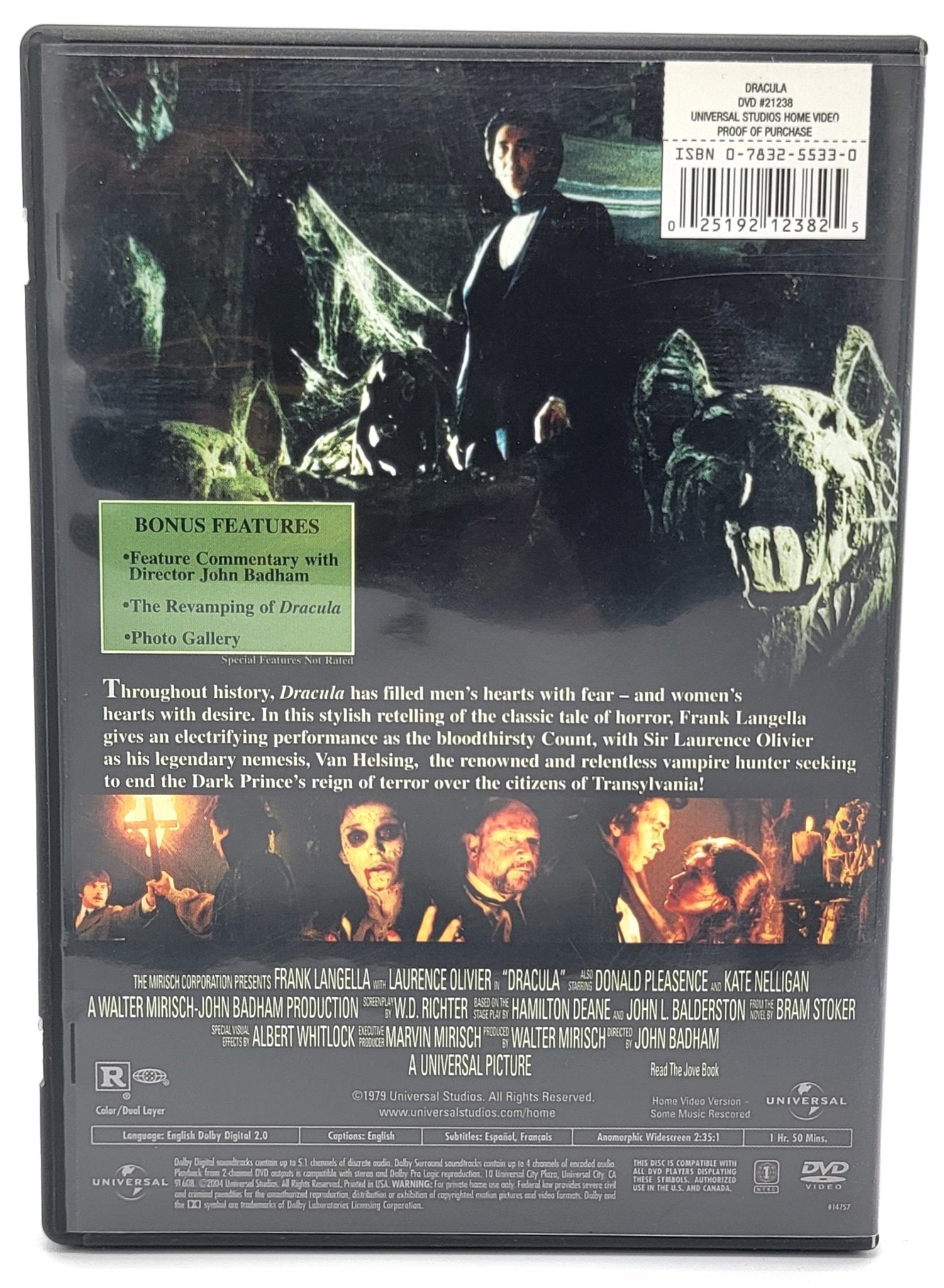 ‎ Universal Pictures Home Entertainment - Dracula | DVD | - DVD - Steady Bunny Shop