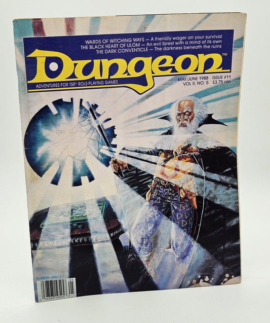 TSR, Inc - Dungeon Magazine | Adventures for TSR Role-Playing Games | Issue #11 - Magazine - Steady Bunny Shop