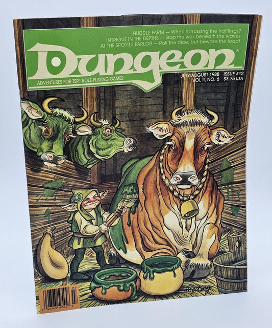 TSR, Inc - Dungeon Magazine | Adventures for TSR Role-Playing Games | Issue #12 - Magazine - Steady Bunny Shop