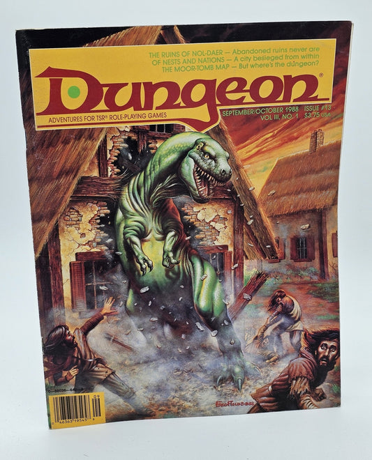 TSR, Inc - Dungeon Magazine | Adventures for TSR Role-Playing Games | Issue #13 - Magazine - Steady Bunny Shop
