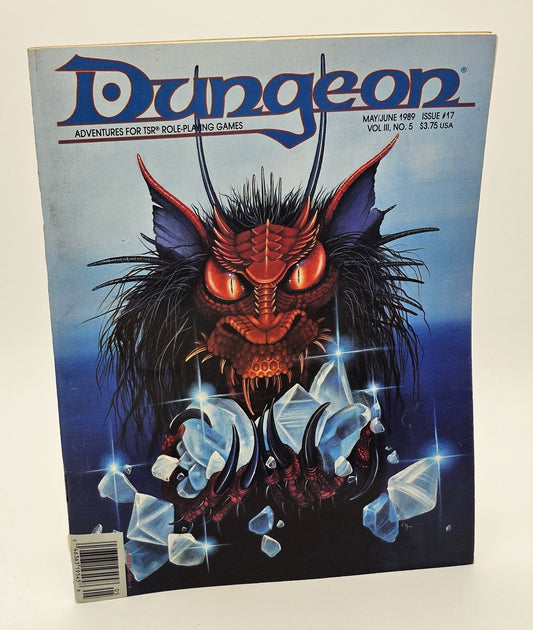 TSR, Inc - Dungeon Magazine | Adventures for TSR Role-Playing Games | Issue #17 - Magazine - Steady Bunny Shop