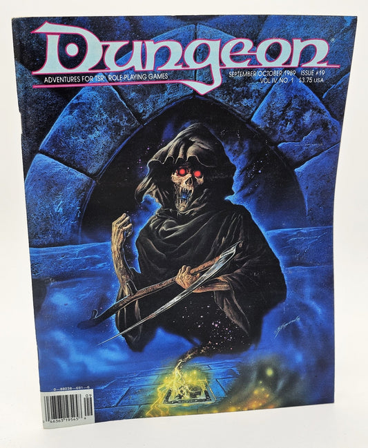TSR, Inc - Dungeon Magazine | Adventures for TSR Role-Playing Games | Issue #19 - Magazine - Steady Bunny Shop