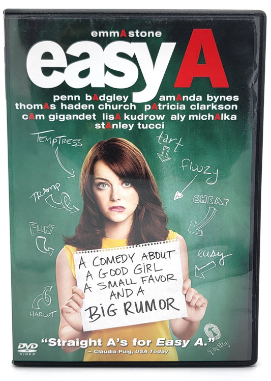 Sony Pictures Home Entertainment - Easy A | DVD | Widescreen - DVD - Steady Bunny Shop