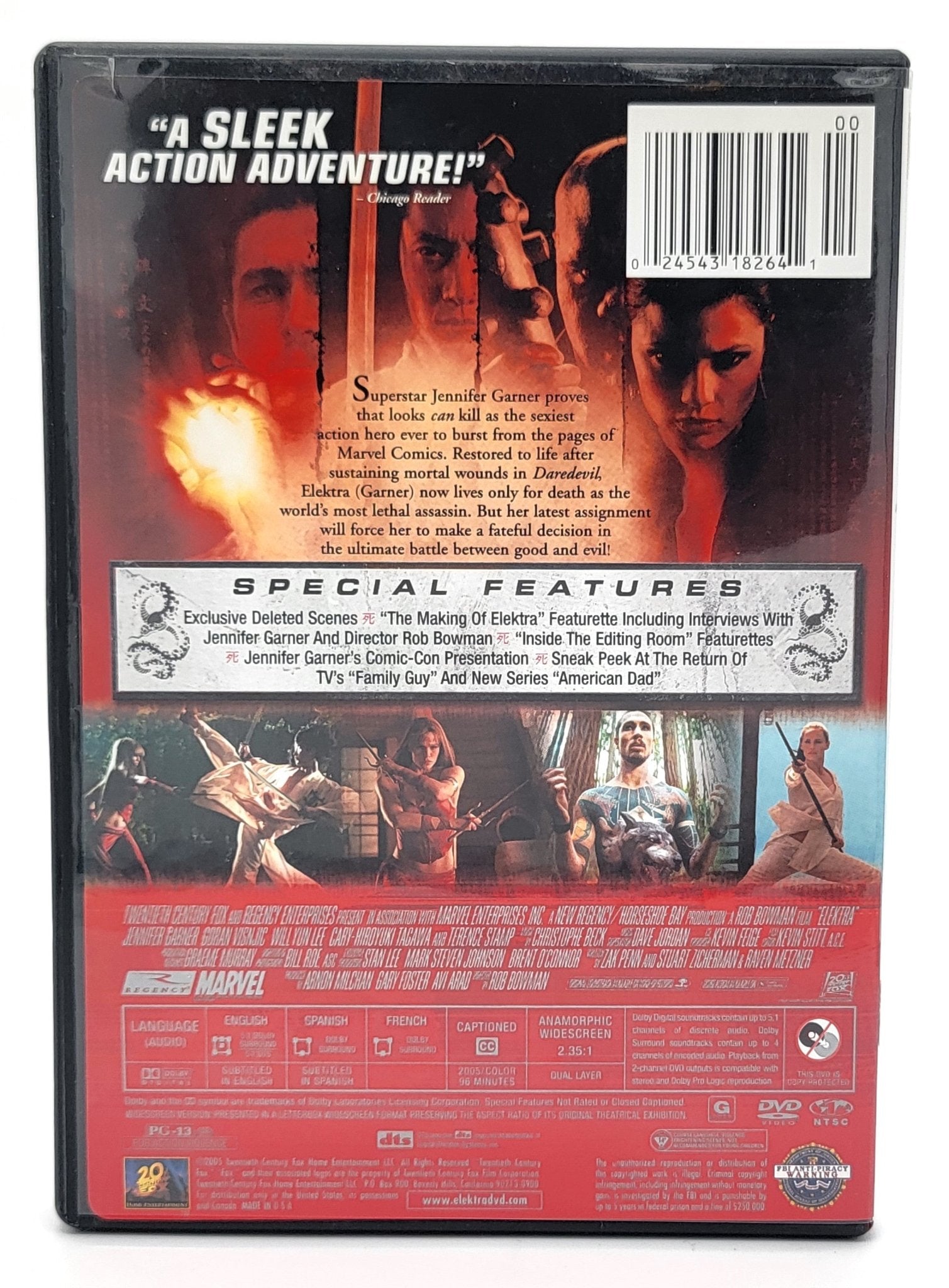 Twentieth Century-Fox - Elektra | DVD | Widescreen - DVD - Steady Bunny Shop