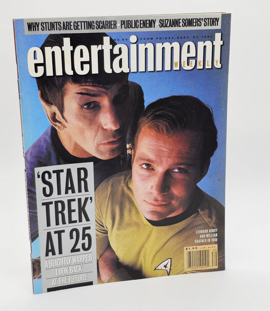 Entertainment Weekly - Entertainment Weekly | Issue #85 | Star Trek At 25 | September 27th, 1991 | Magazine - Magazine - Steady Bunny Shop