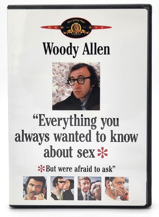 MGM - Everything you always wanted to know about sex but were afraid to ask | Woody Allen | DVD | Widescreen & Standard Version - DVD - Steady Bunny Shop