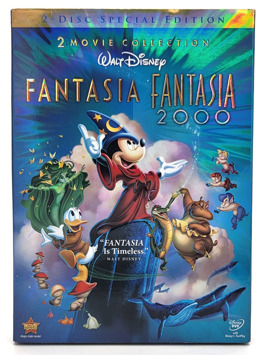 Walt Disney Studios Home Entertainment - Fantasia Fantasia 2000 | 2 Disc Special Edition | DVD - DVD - Steady Bunny Shop