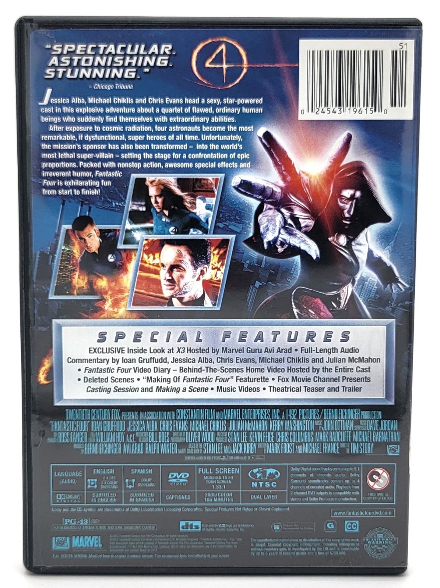 20th Century Fox - Fantastic 4 | DVD | Full Screen - DVD - Steady Bunny Shop