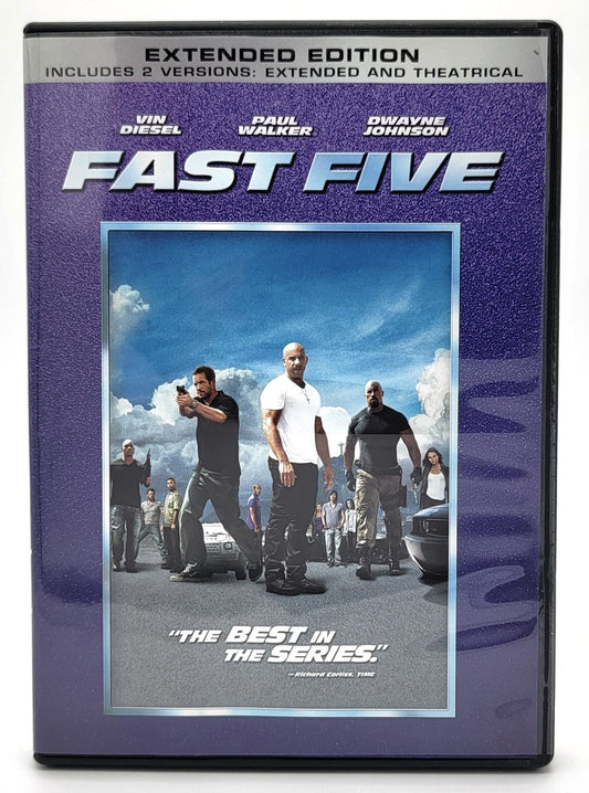 Universal Pictures Home Entertainment - Fast Five | DVD | Extended Edition Includes 2 Versions: Extended and Theatrical - DVD - Steady Bunny Shop