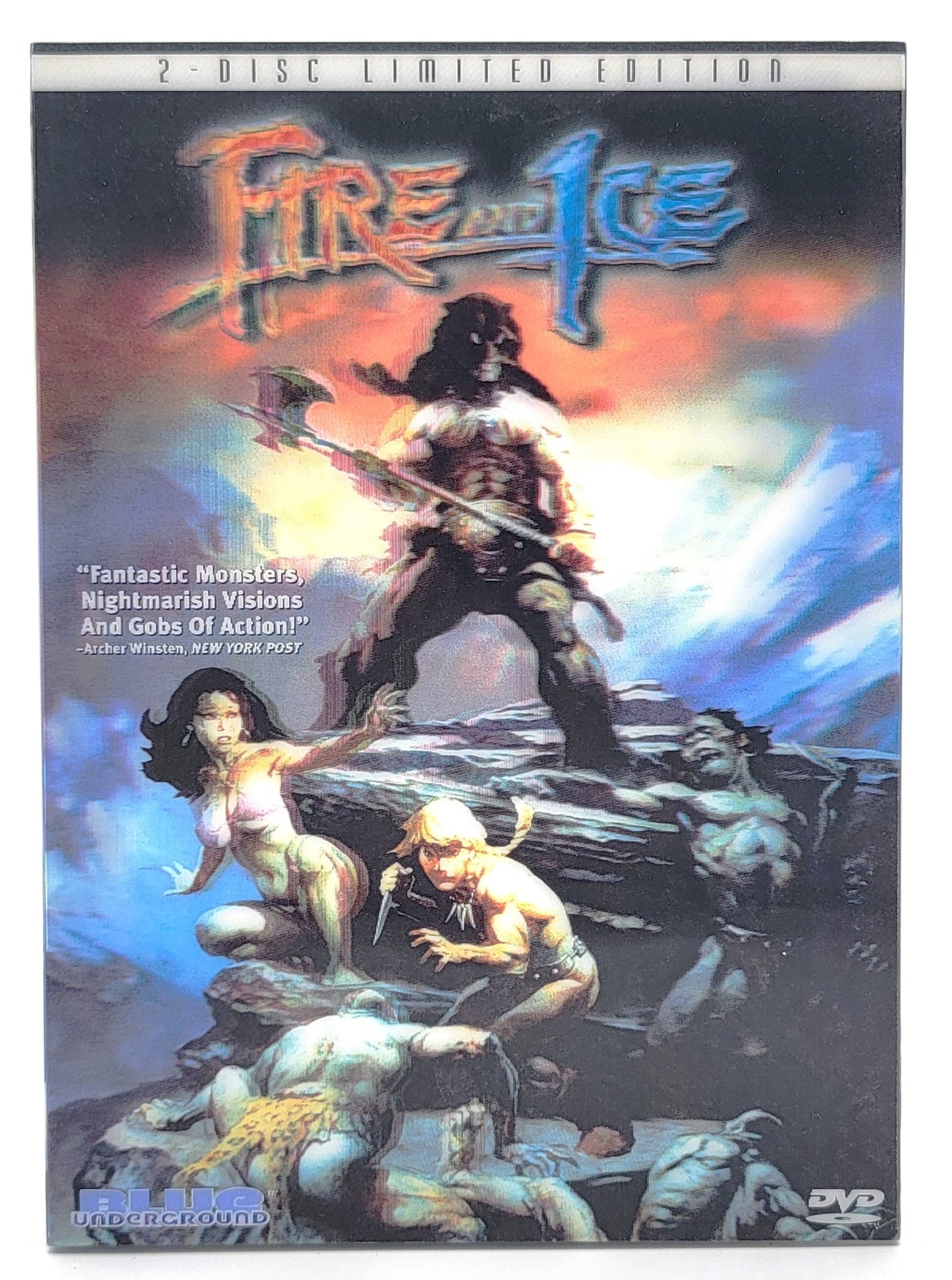 Blue Underground - Fire and Ice | 2 Disc Limited Edition | DVD | Widescreen - DVD - Steady Bunny Shop