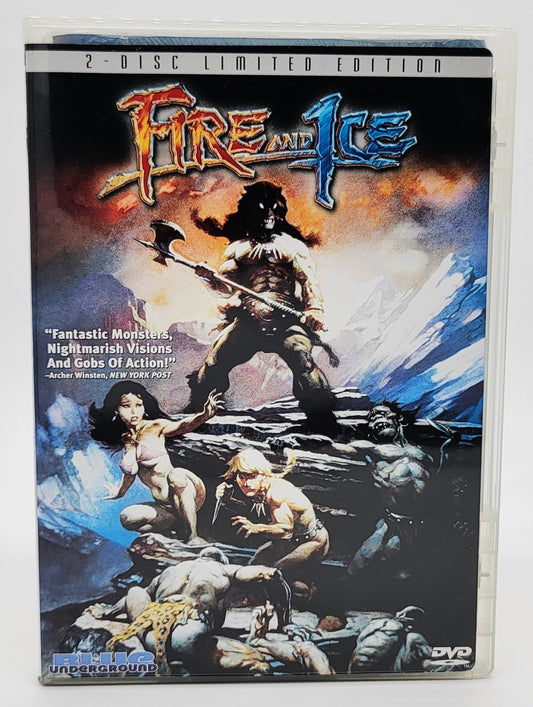 Blue Underground - Fire and Ice | 2 Disc Limited Edition | DVD | Widescreen - DVD - Steady Bunny Shop