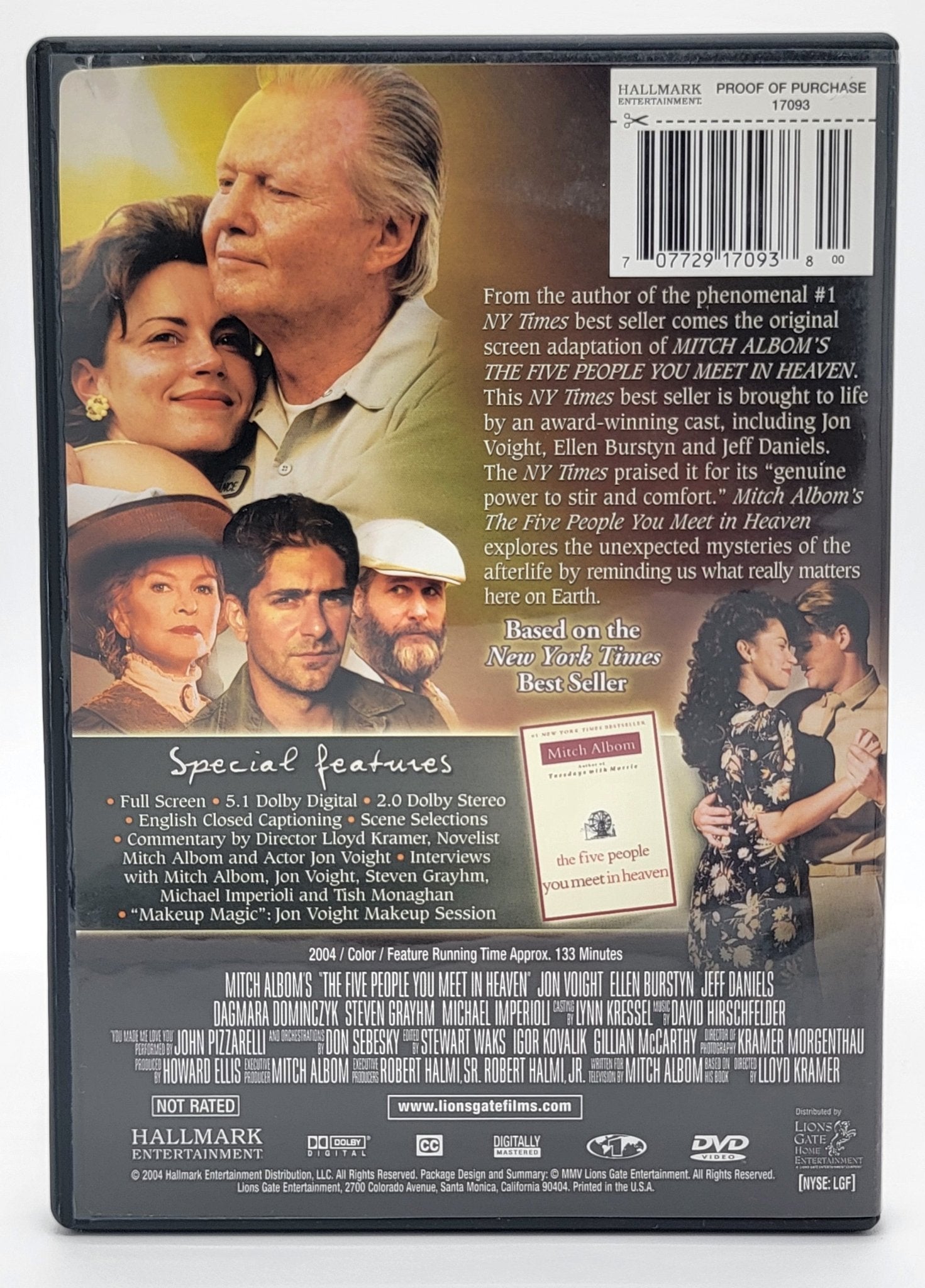 Hallmark - Five People You Meet In Heaven | DVD | Full Screen - DVD - Steady Bunny Shop