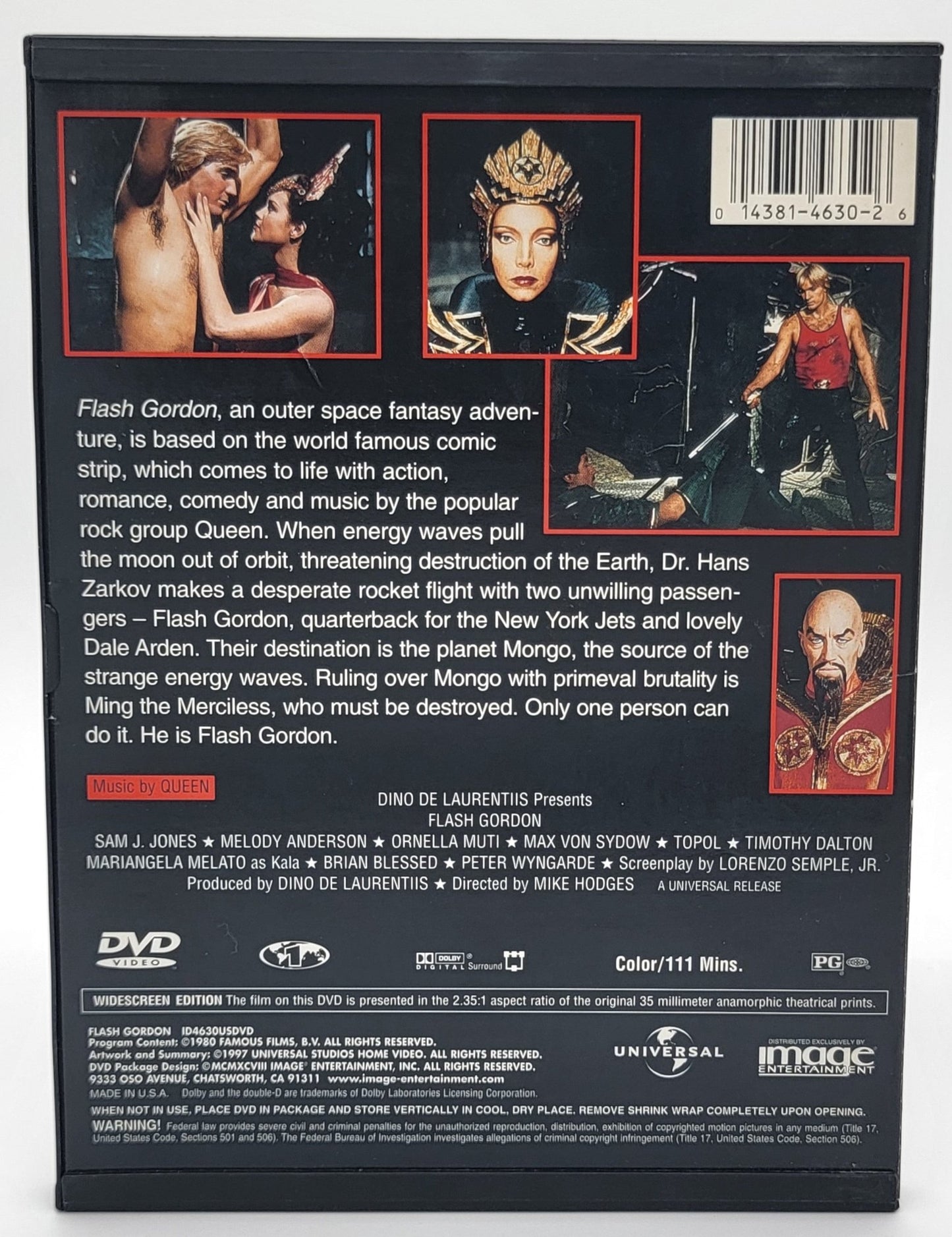 Universal Studios Home Entertainment - Flash Gordon | DVD | Widescreen - DVD - Steady Bunny Shop
