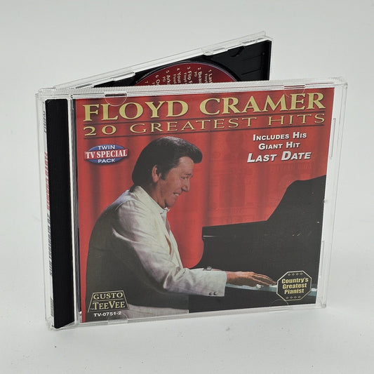Gusto TeeVee - Floyd Cramer | 20 Greatest Hits | CD - Compact Disc - Steady Bunny Shop