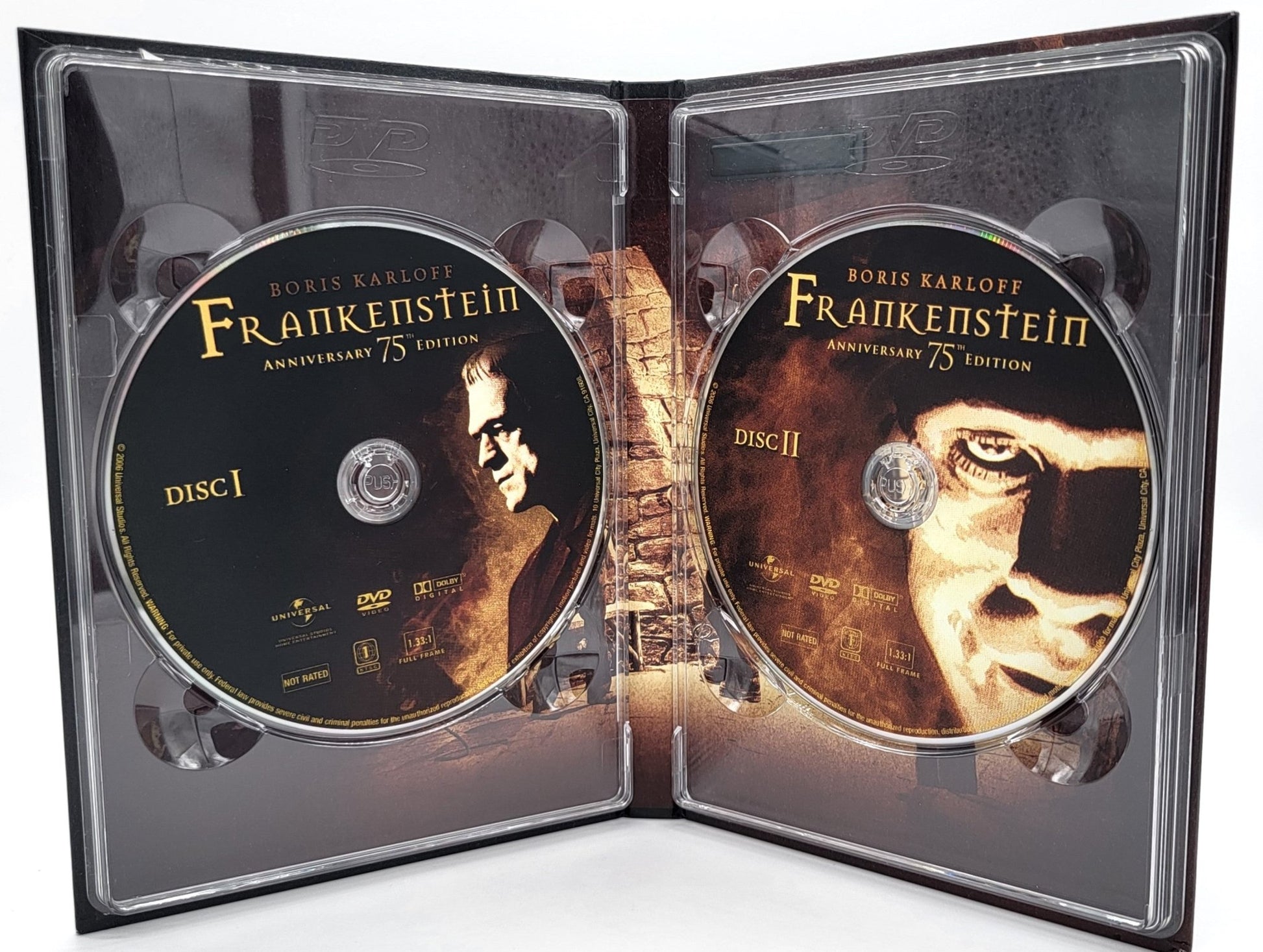 Universal Studios Home Entertainment - Frankenstein - Anniversary 75th Edition | DVD | Universal Legacy Series - 2 Disc Set - DVD - Steady Bunny Shop