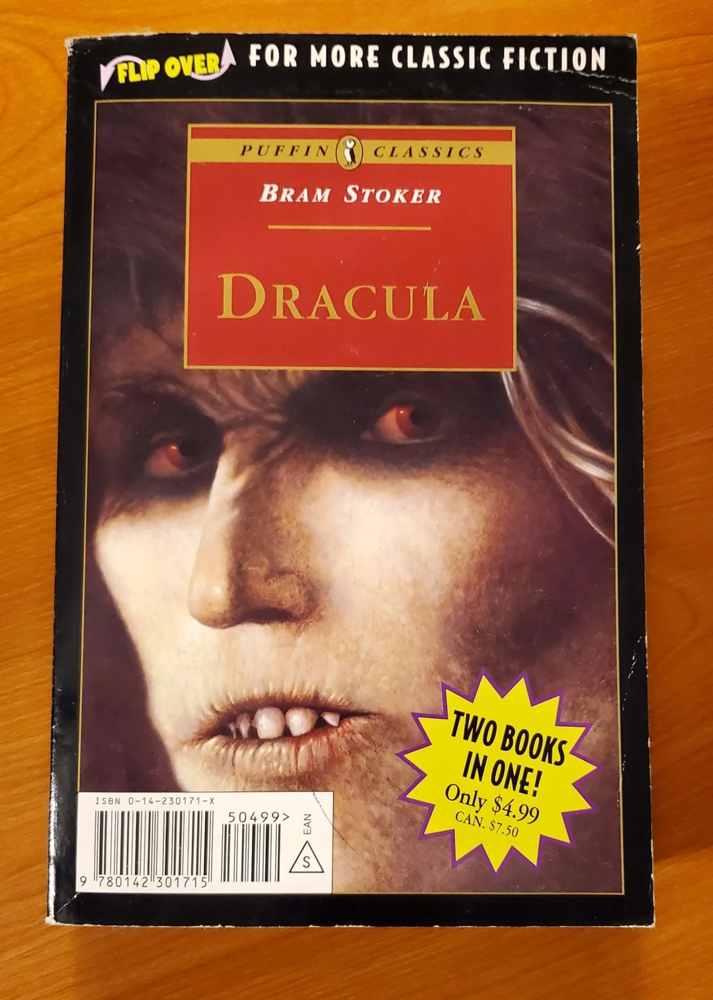 Puffin Books - Frankenstein Dracula Dual Book - Mary Shelley Bram Stoker - Paperback Book - Steady Bunny Shop