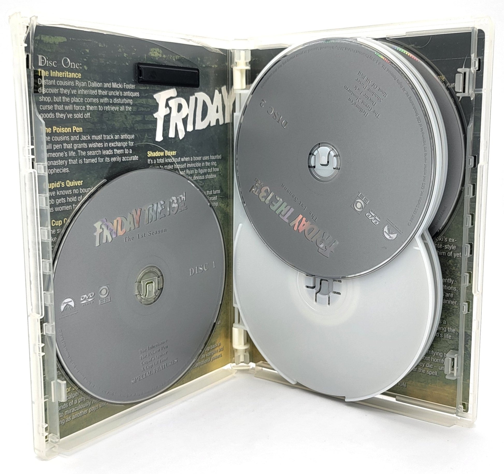 ‎ Paramount - Friday the 13th - The Series 1st Season | DVD | 6 Dics Set - DVD - Steady Bunny Shop