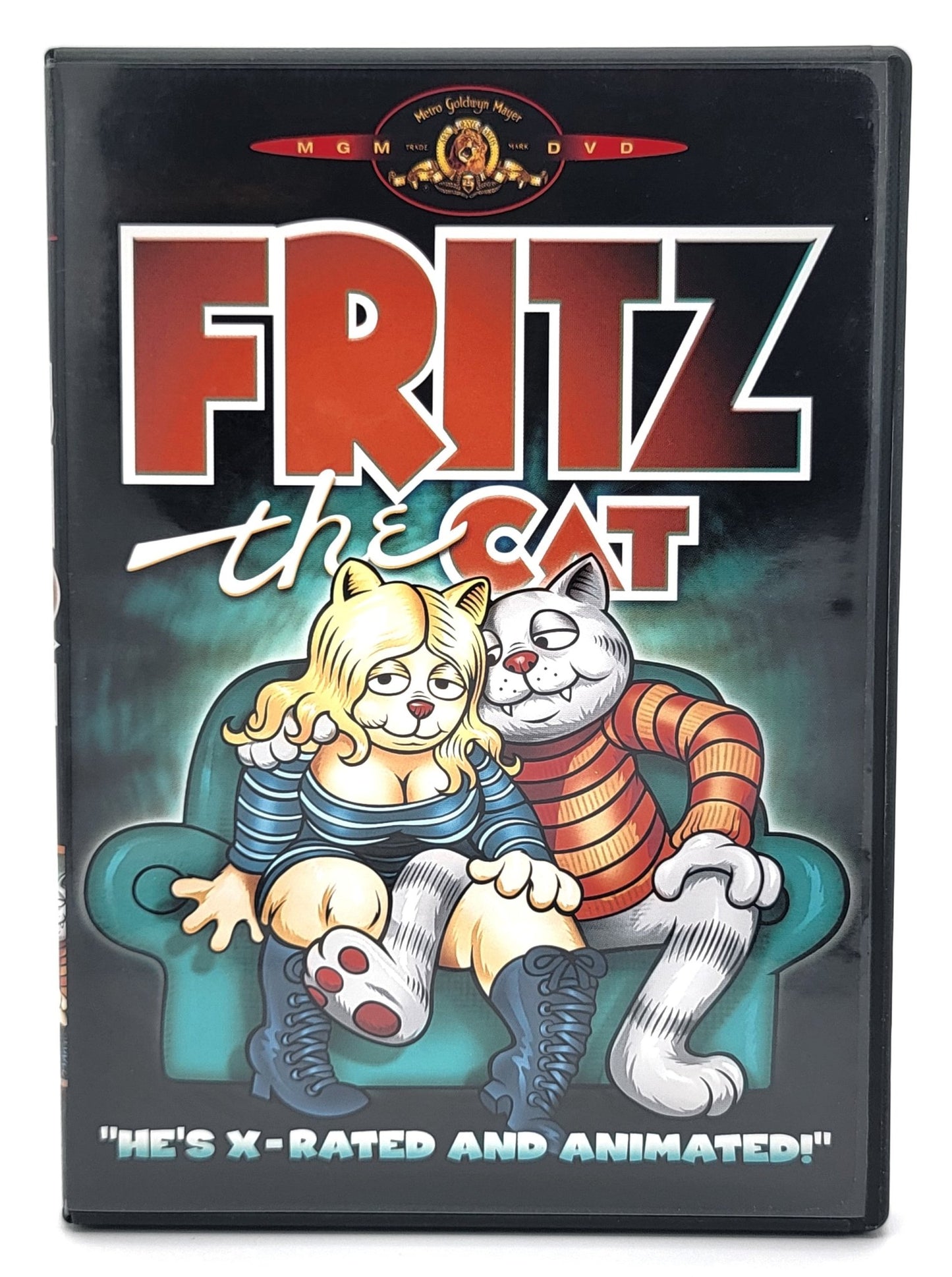 ‎ MGM Home Entertainment - Fritz The Cat | DVD | Widescreen - He's X-Rated and Animated ** Not for Kids** - DVD - Steady Bunny Shop