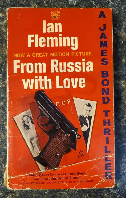 Steady Bunny Shop - From Russia With Love - Ian Fleming - Paperback Book - Steady Bunny Shop