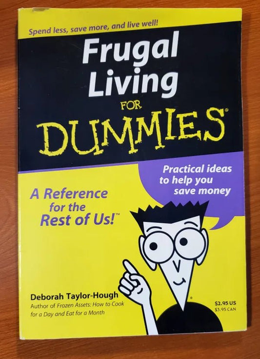 Wiley Publishing - Frugal Living For Dummies Mini Edition - Deborah Taylor-Hough - Paperback Book - Steady Bunny Shop