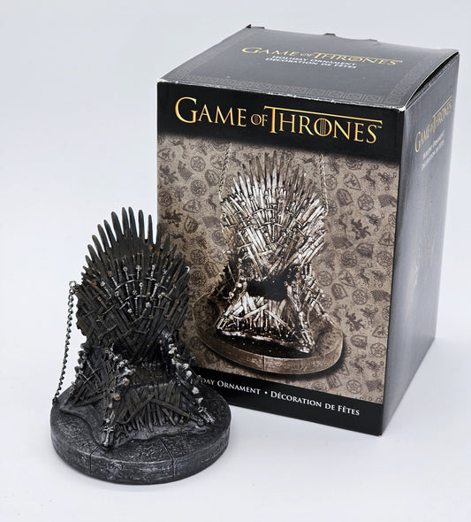 Kurt S. Adler - Game Of Thrones | Iron Throne | Holiday Ornament - Holiday Decoration - Steady Bunny Shop