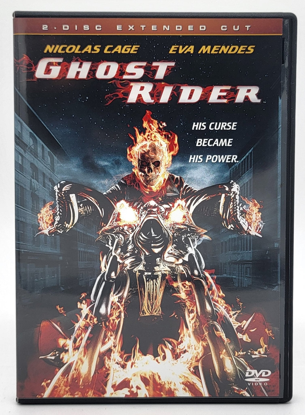 Ghost Riding Dvd Ghost Rider | DVD | 2 Disc Extended Cut | Widescreen - Steady Bunny Shop