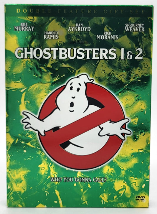 Sony Pictures Home Entertainment - Ghostbusters 1 & 2 | DVD | Double Feature Gift Set - With Ghostbuster Movie Scrapbook - DVD - Steady Bunny Shop