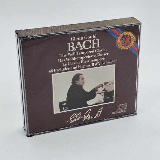 CBS Records - Glenn Gould | Bach The Well-Tempered Clavier 48 Preludes And Fugues | Triple CD - Compact Disc - Steady Bunny Shop