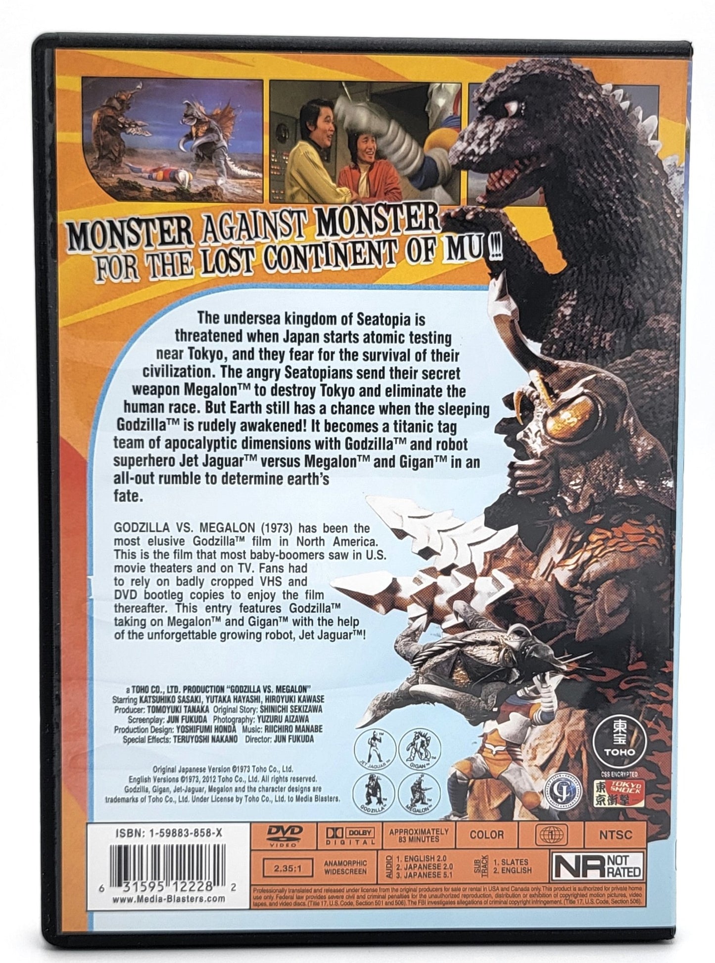 Shout! Factory - Godzilla Vs Megalon 1973 | DVD | Widescreen - DVD - Steady Bunny Shop