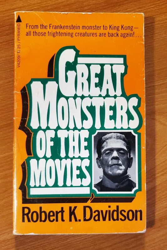 Pyramid - Great Monsters Of The Movies - Robert K. Davidson - Paperback Book - Steady Bunny Shop