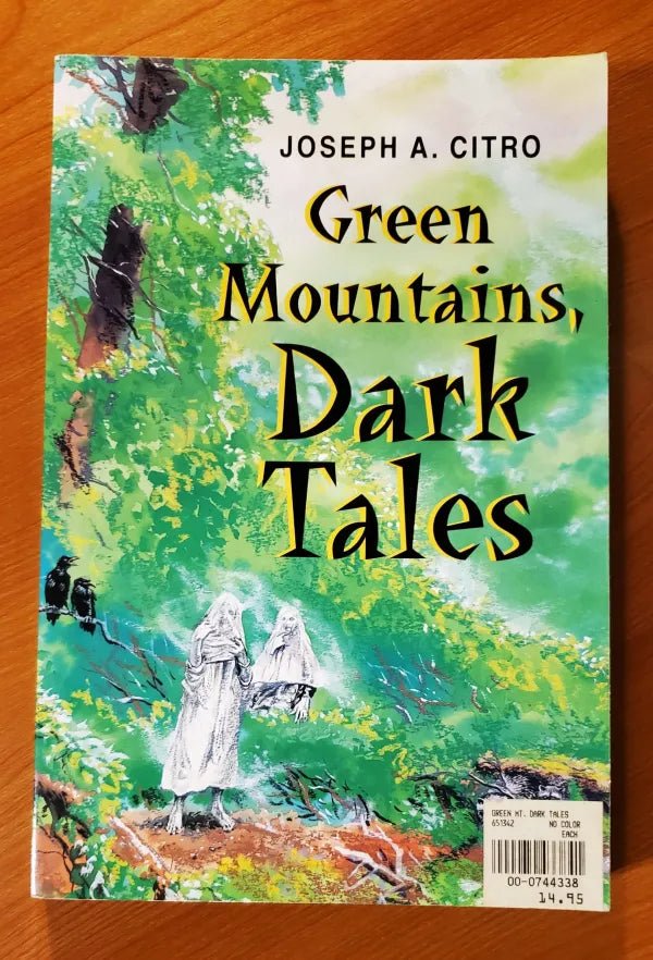 University Press Of New England - Green Mountains, Dark Tales - Joseph A Citro - Paperback Book - Steady Bunny Shop