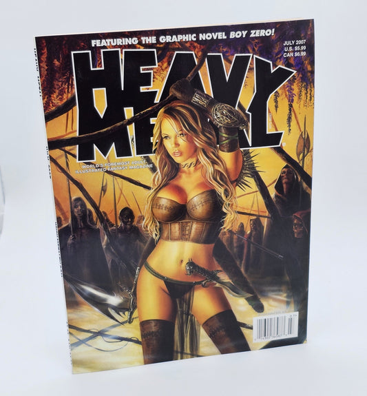 Metal Mammoth, Inc - Heavy Metal Magazine | Volume XXXI #3 | July 2007 - Magazine - Steady Bunny Shop