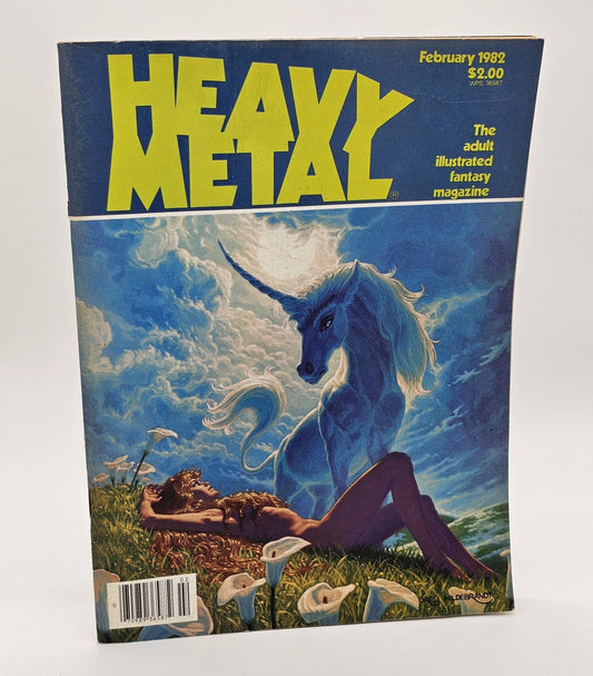 HM Communictions - Heavy Metal | Vol. V No. 11 February 1982 | Magazine - Magazine - Steady Bunny Shop