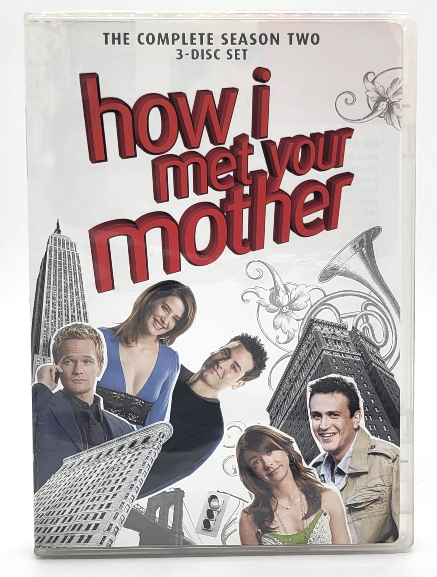 20th Century Fox Home Entertainment - How I Met Your Mother | DVD | The Complete Season Two - 3 Disc Set - DVD - Steady Bunny Shop