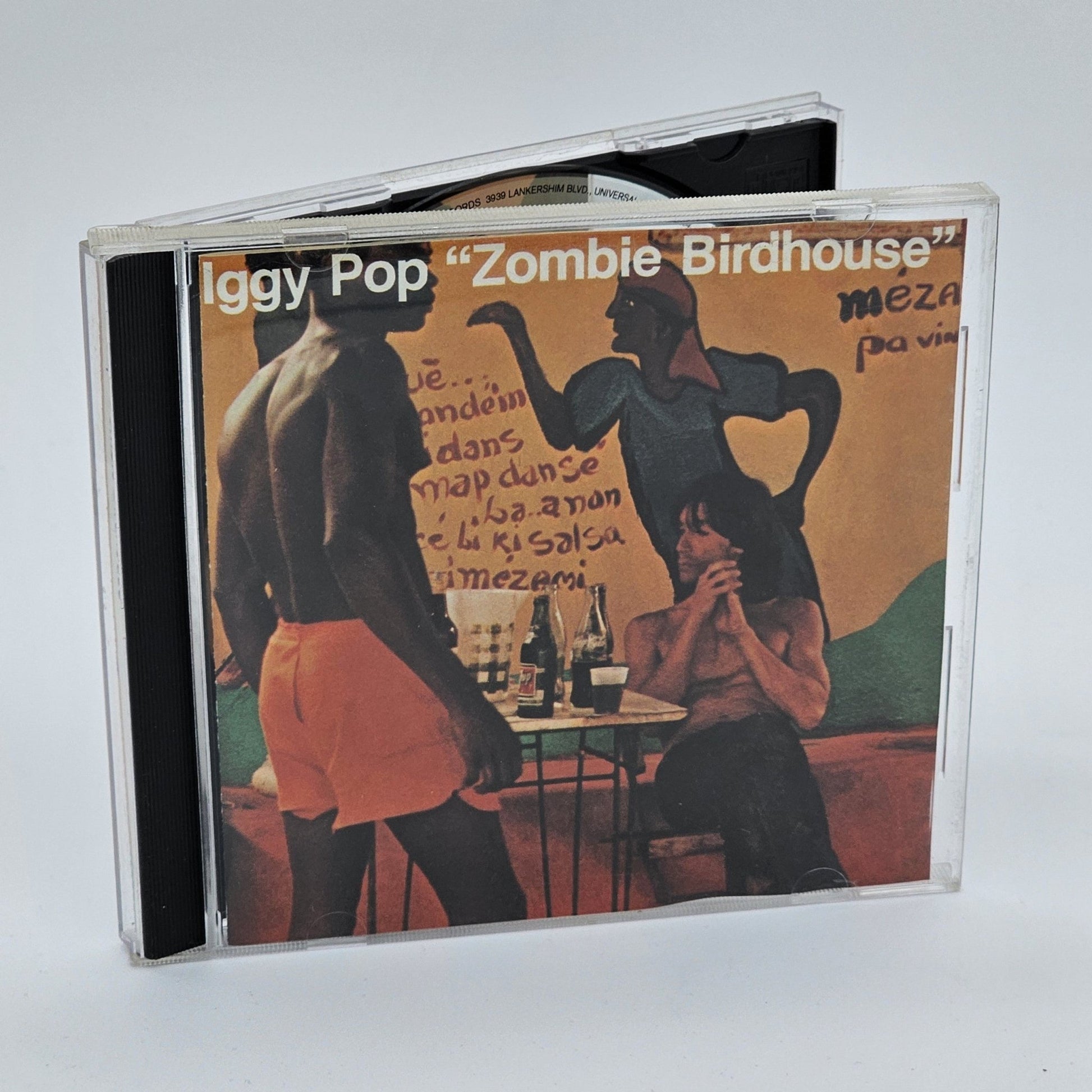 A&M Records - Iggy Pop | Zombie Birdhouse | CD - Compact Disc - Steady Bunny Shop