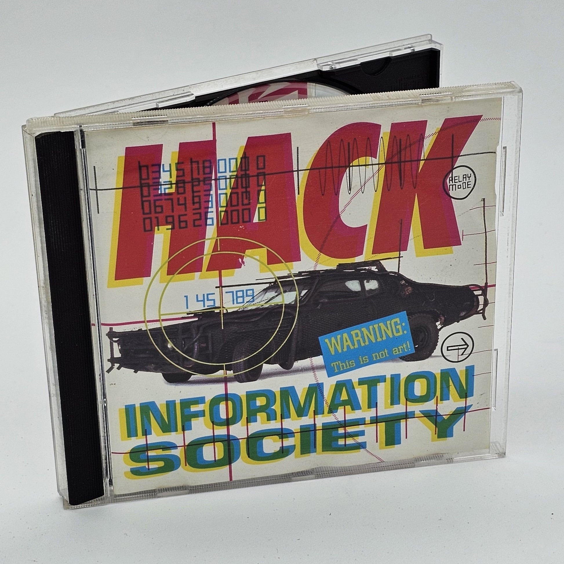 Tommy Boy - Information Society | Hack | CD - Compact Disc - Steady Bunny Shop