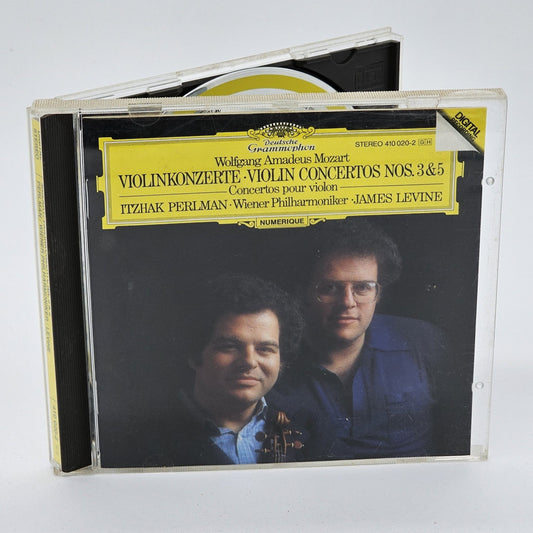 Deutsche Grammophon - Itzhak Perlman | Wolfgang Amadeus Mozart Violinkonzerte - Violin Concertos No. 3&5 | CD - Compact Disc - Steady Bunny Shop