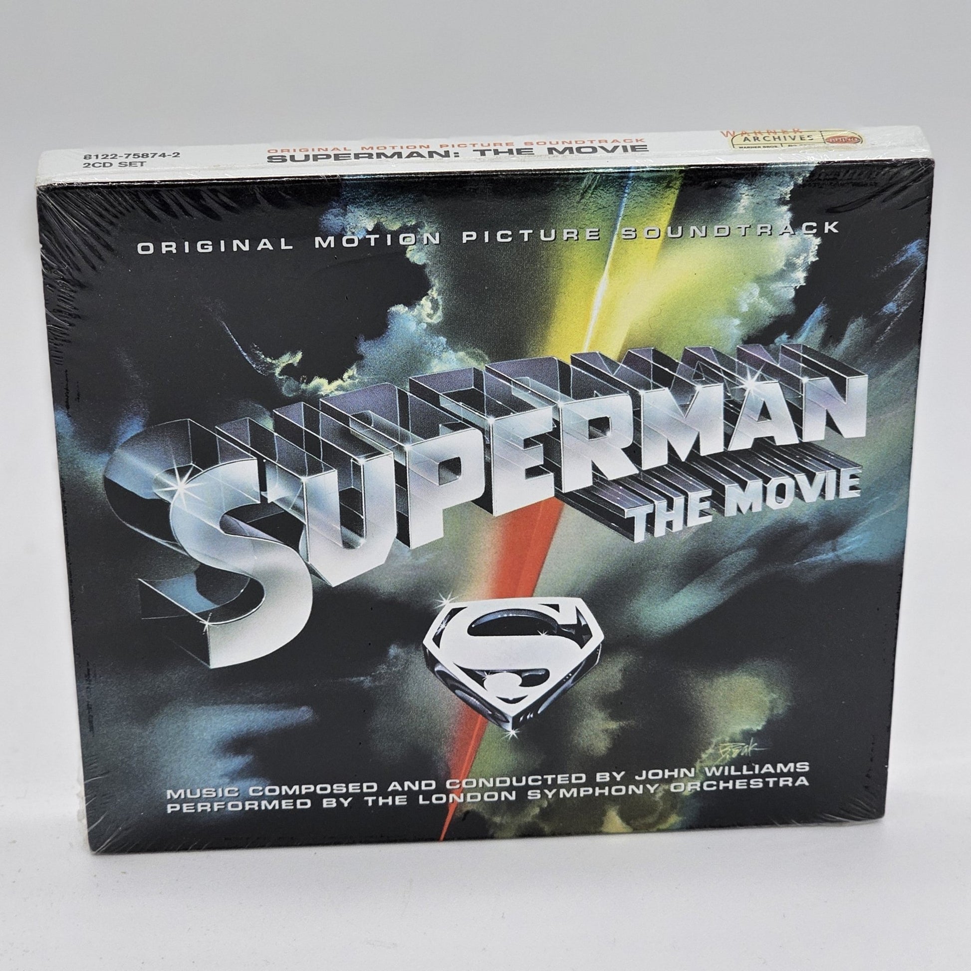 Rhino - John Williams | Superman The Movie | Original Soundtrack | 2 CD Set - Compact Disc - Steady Bunny Shop