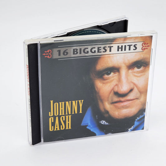 Columbia Records - Johnny Cash | 16 Biggest Hits | CD - Compact Disc - Steady Bunny Shop