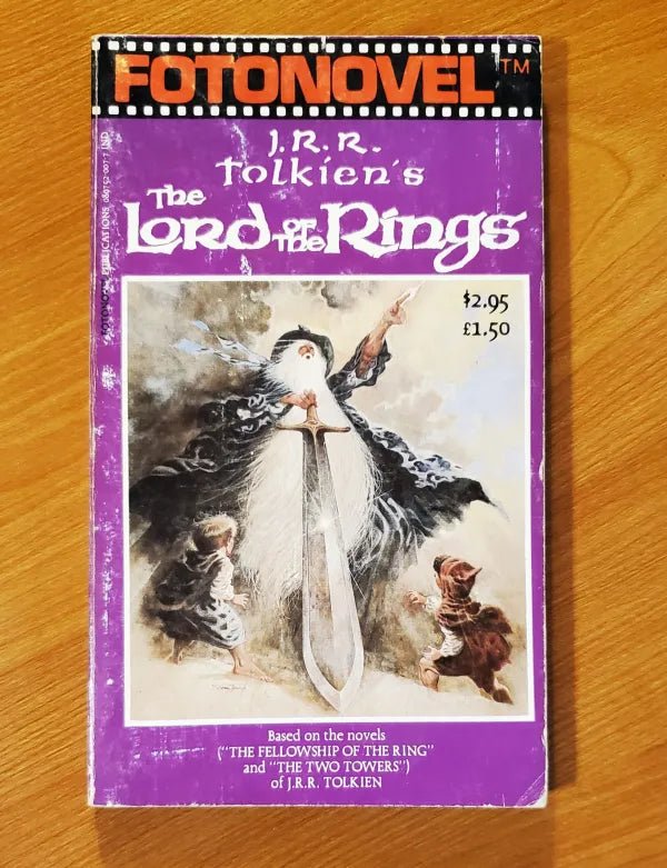 Fotonovel Publications - J.R.R. Tolkien's Lord Of The Rings - Fotonovel - Paperback Book - Steady Bunny Shop