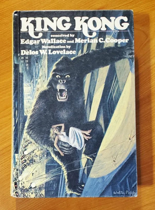 Grosset & Dunlap - King Kong - Delos W. Lovelace - Hardcover Book - Steady Bunny Shop