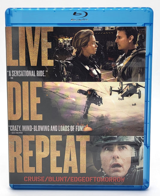 Warner Brothers - Live Die Repeat - Edge of Tomorrow | Blu-ray - Blu-ray - Steady Bunny Shop