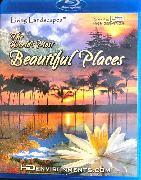 HDENVIRONMENTS.COM - Living Landscapes, The World's' Most Beautiful Places | Blu-ray| High-Definition Widescreen - Blu-ray - Steady Bunny Shop