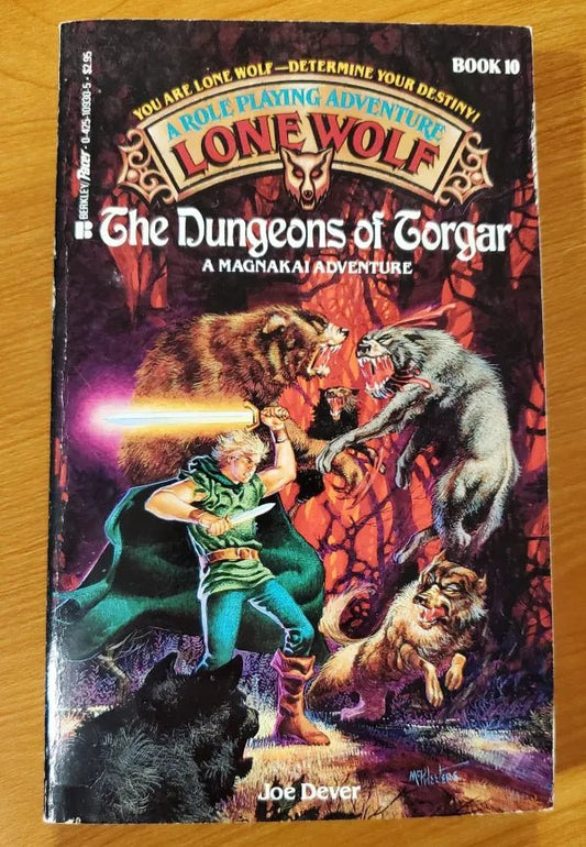Steady Bunny Shop - Lone Wolf: The Dungeons Of Torgar - Joe Dever - Paperback Book - Steady Bunny Shop