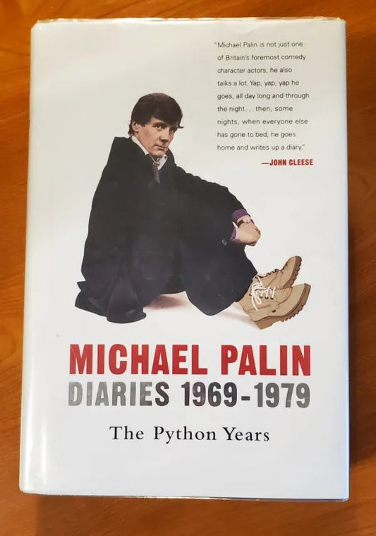 Thomas Dunne Books - Michael Palin Diaries 1969 - 1979 The Python Years - Michael Palin - Hardcover Book - Steady Bunny Shop