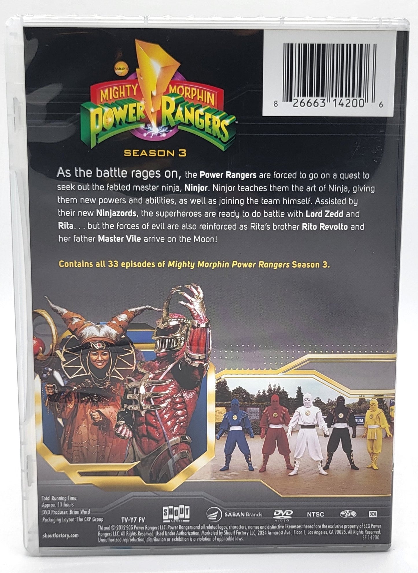 Shout Factory - Mighty Morphing Power Rangers | DVD | The Complete Series - DVD - Steady Bunny Shop