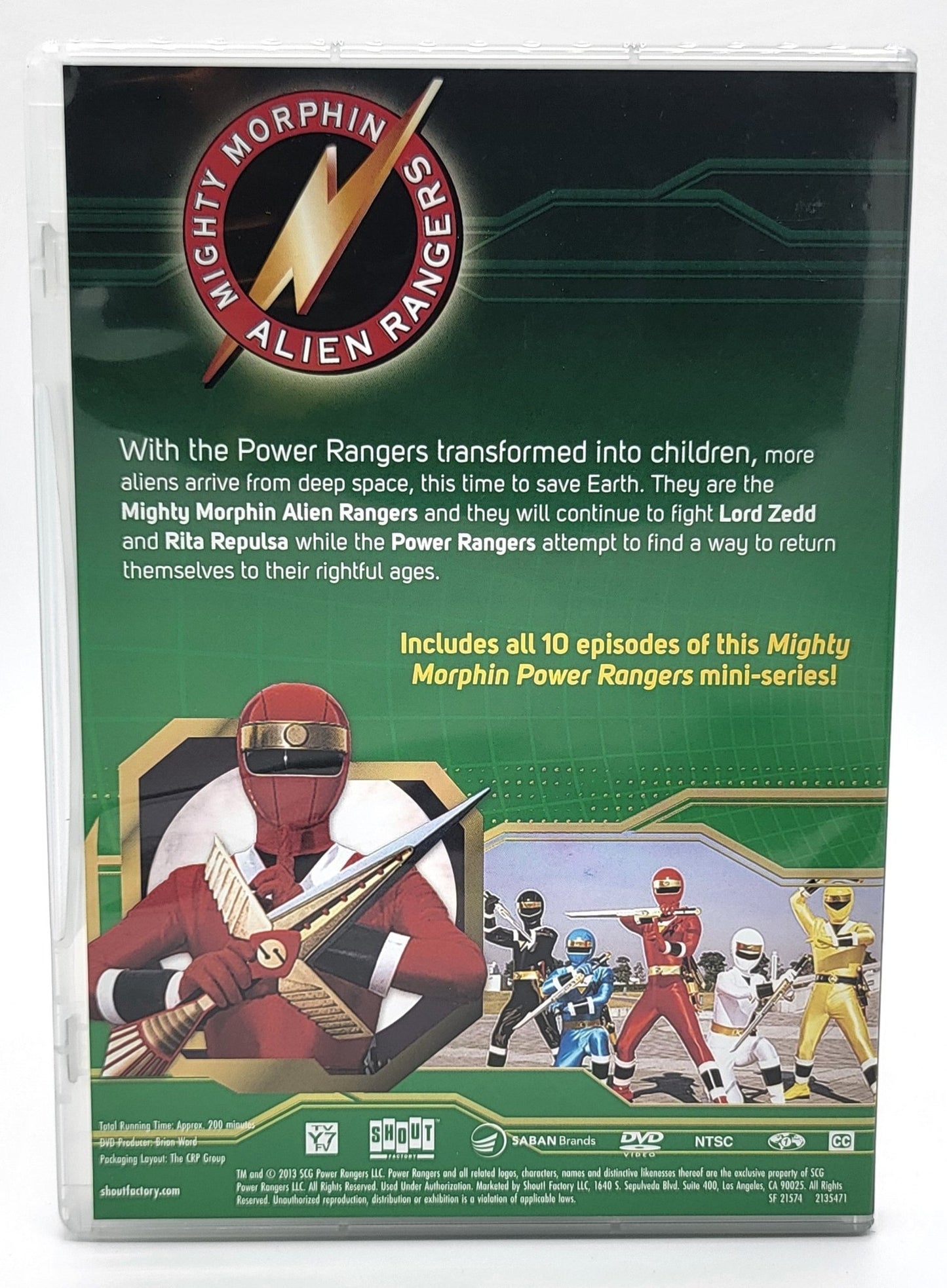 Shout Factory - Mighty Morphing Power Rangers | DVD | The Complete Series - DVD - Steady Bunny Shop