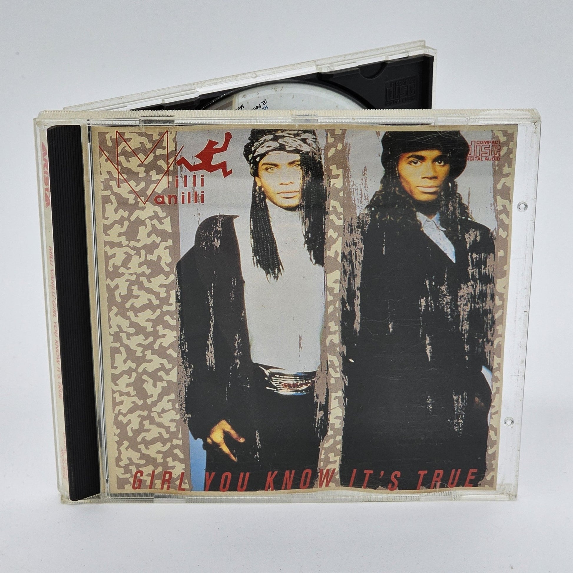 Arista Records - Milli Vanilli | Girl You Know It's True | CD - Compact Disc - Steady Bunny Shop