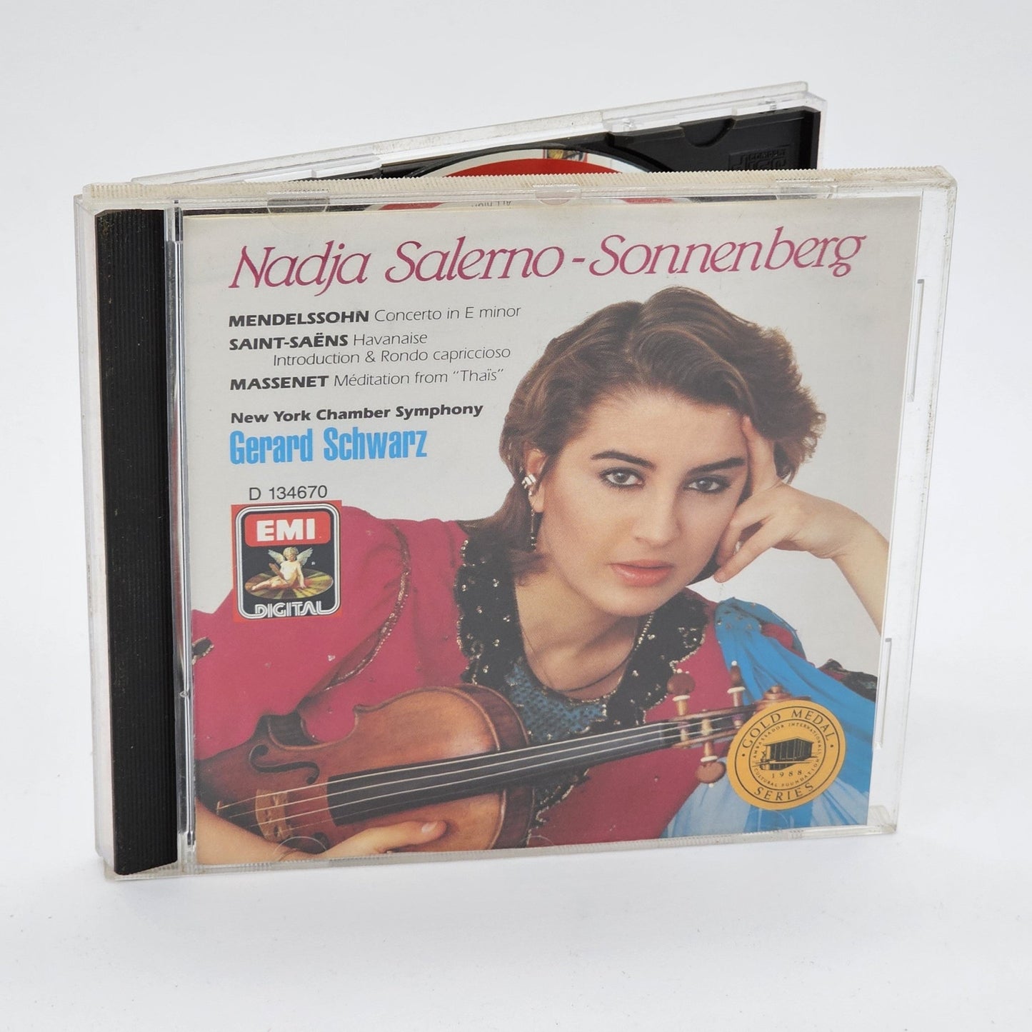 EMI Records - Nadja Salerno-Sonnenberg | Mendelssohn: Violin Concerto - Saint-Saens | CD - Compact Disc - Steady Bunny Shop